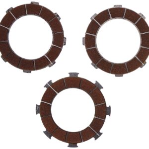 Seeco Motorcycle/Bike & Scooter Clutch Plate Two Wheeler Heavy Duty Universal Compatible For Bajaj Bravo N/M (Cork)