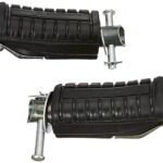 SEECO Motorcycle/Bike & Scooter Rear Footrest Two Wheeler Heavy Duty Universal Compatible For Bajaj Pulsar NS / 135