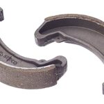 SEECO Motorcycle/Bike & Scooter Brake Shoe Two Wheeler Heavy Duty Universal Compatible For Bikes (Front + Rear)