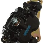 SEECO Motorcycle/Bike & Scooter Two Wheeler Heavy Duty Caliper Assembly Universal Compatible for Cbz Extreme/Hunk(Front)