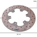 Seeco Dp-0037 Rear Brake Disc Plate Compatible For Bullet ( Rear )